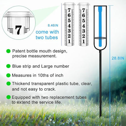 Rain Gauge Outdoor, Freeze Proof Rain Gauges Outdoors Best Rated, Rain Water - Image 3