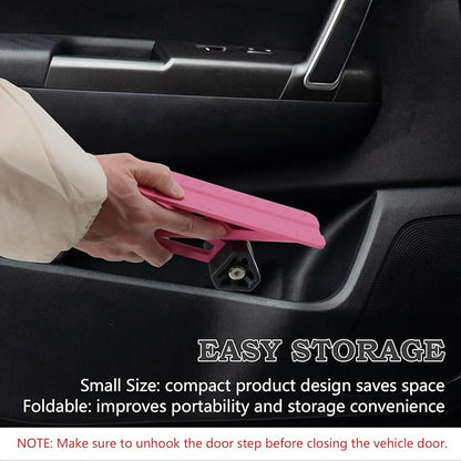COWVIE Foldable Car Door Step Stand Pedal - Image 7