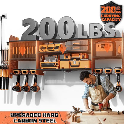 45" Large Power Tool Organizer Wall Mount - Image 4