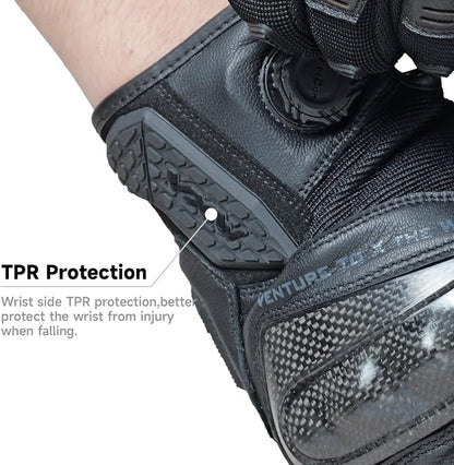 VXW High Protection Motorcycle Gloves - Image 9