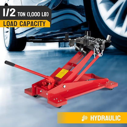 TUFFIOM Hydraulic Transmission Service/Floor Jack Lift 1/2 Ton Capacity - Image 2