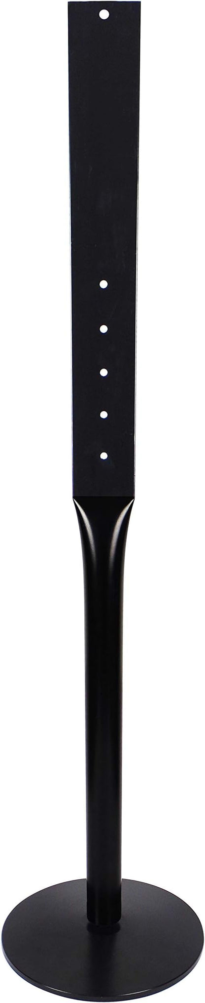 Parking Sign Post 48" Heavy Duty Cast Iron Parking Signs Stand, Movable Sign - Image 9