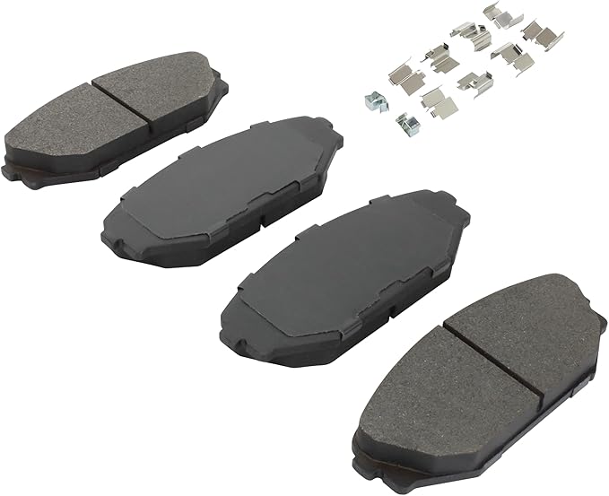 Premium Ceramic Front Brake Pads Compatible - Image 2