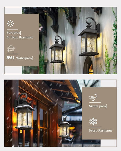 FEMILA 21" Large Exterior Wall Light Fixtures, 2 Pack Anti-Rust Waterproof - Image 4