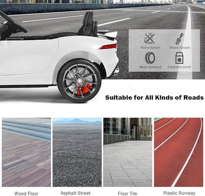 Costzon Ride on Car, 12V Licensed Jaguar F-Type SVR Battery Powered Kids' - Image 9