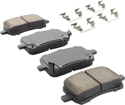 Premium Ceramic Front Brake Pads Compatible - Image 2
