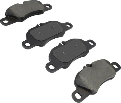 Premium Semi-Metallic Front Brake Pads Compatible - Image 2