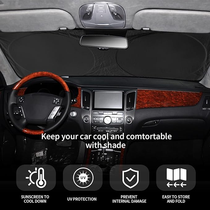 Sunshade Sun Shield for Mercedes-Benz C-Class W205 C250 C300 C400 SLK SLS CLA - Image 3