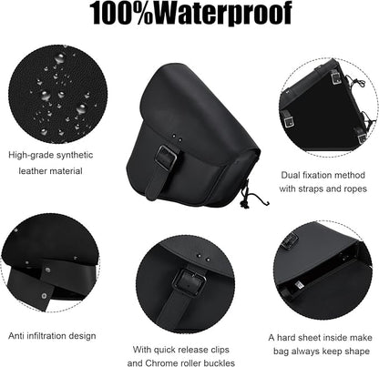Gargoyle Bells Solo Saddle Bags - Image 2