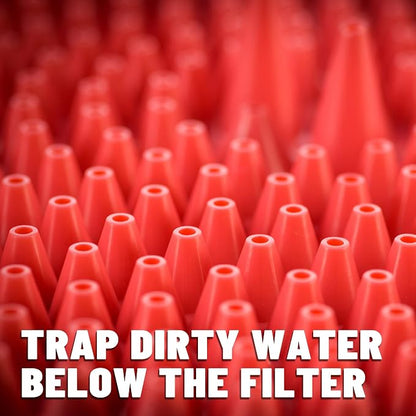 Chemical Guys Cyclone Dirt Trap Car Wash Bucket Insert Red Color - Image 4