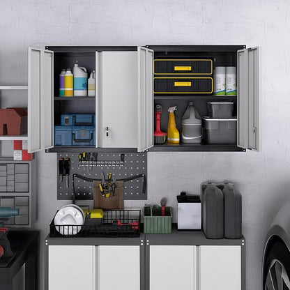 LUCYPAL Garage Wall Cabinet, Metal Wall Storage Cabinet - Image 6