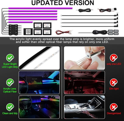 Acrylic Interior Car LED Strip Light - Image 5