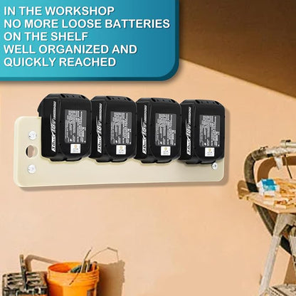 FETESNICE Battery Holder Wall Mount - Image 10