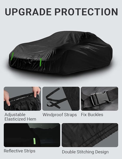 Proadsy 2025 Upgrade Car Cover for Porsche 911 Carrera 1998-2024 2025, - Image 7