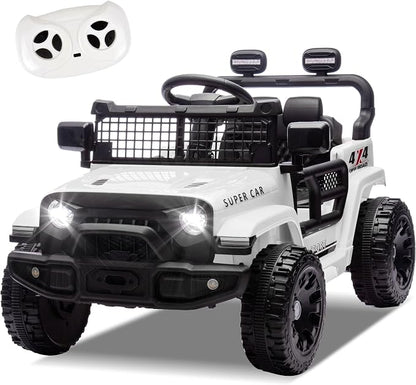 24V Ride on Toys with Parents Control, Ride on TruckCar with Four-Wheel by BCARORUR