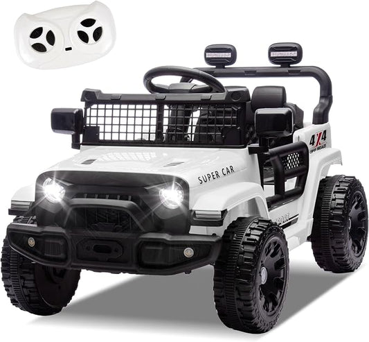 24V Ride on Toys with Parents Control, Ride on TruckCar with Four-Wheel by BCARORUR