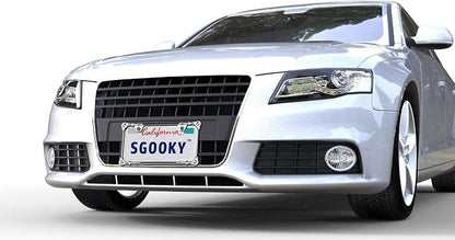 3D Chrome License Plate Frames, Pure Zinc Alloy Metal - Image 7