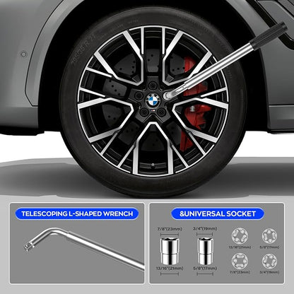 Car Jack Kit for BMW & MINI, 2.5 Ton Scissor Jack for BMW Vehicle - Image 6