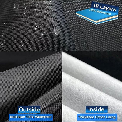 10 Layers Car Cover Custom Fit for Nissan Altima Waterproof All Weather for - Image 2