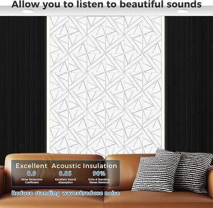 【10 Pack】Acoustic Panels Self-Adhesive - Image 2