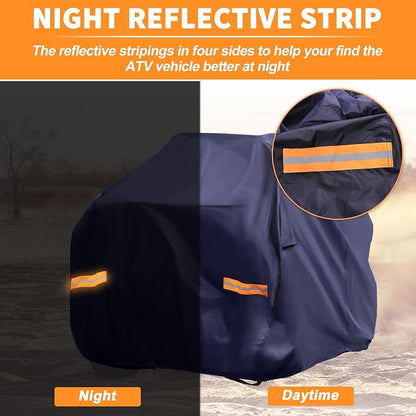 X AUTOHAUX ATV Cover for Can-am Outlander MAX XT DPS/XT-P 4 Wheelers Quad Cover - Image 2