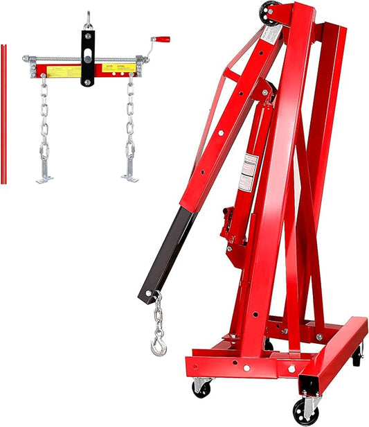 2 Ton Engine Hoist, Folding Cherry Picker Engine Hoist by Unknown