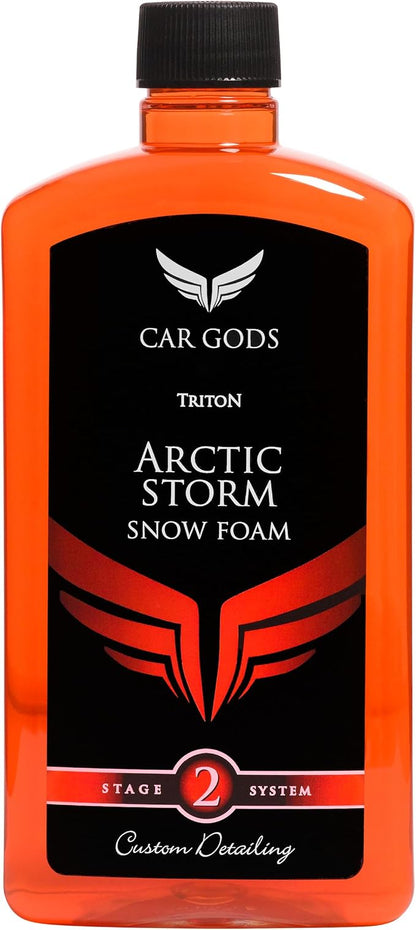 Car Gods Arctic Storm Super Thick Snow Foam Shampoo Orange Scent, 17 Fl Oz by CarGods