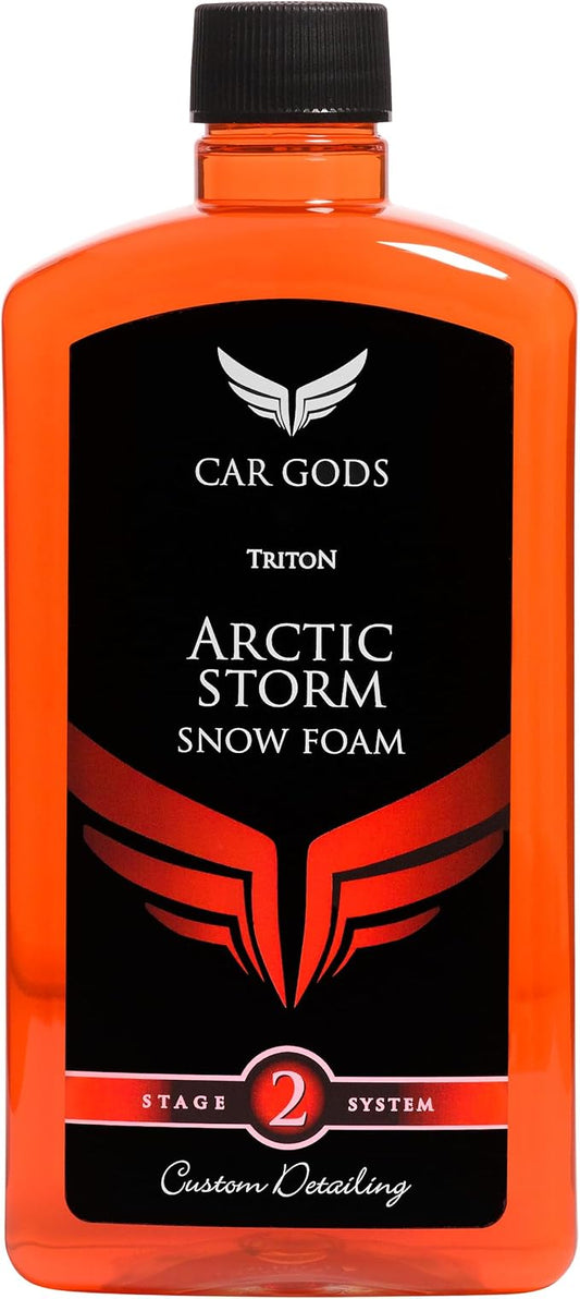 Car Gods Arctic Storm Super Thick Snow Foam Shampoo Orange Scent, 17 Fl Oz by CarGods