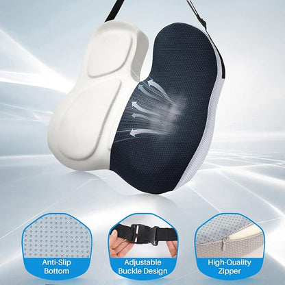 X Large Car Seat Cushion for Driving, Mprove Driving Vision/Posture, Truck Seat - Image 6