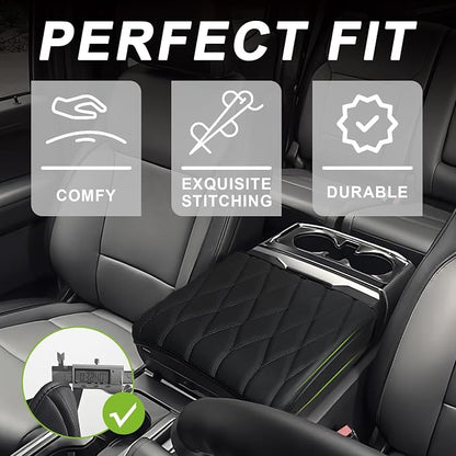 Muslogy Center Console Armrest Cover Compatible - Image 5