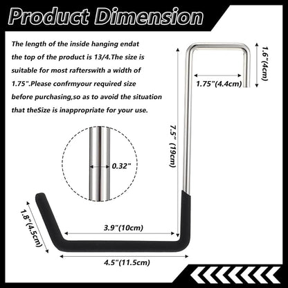 Rafter Hanger Hook, Large S Hooks - Image 2