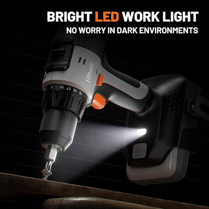 Litheli 20V Cordless Drill Driver, Electric Power Drill - Image 4