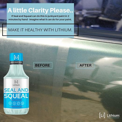 Lithium Seal and Squeal Car Paint Restorer, Polish and Sealant - Image 7