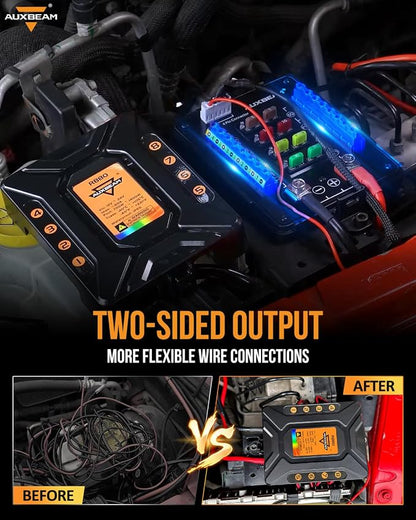 Auxbeam 8 Gang Switch Panel RB80 Toggle Momentary Pulsed RGB Dimmable Switch - Image 5
