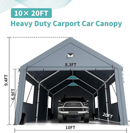 Carports 10X20 Heavy Duty，Car Ports - Image 2