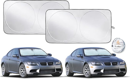 EcoNour Car Windshield Sun Shade, Reflector Sunshade car Window Shades by EcoNour