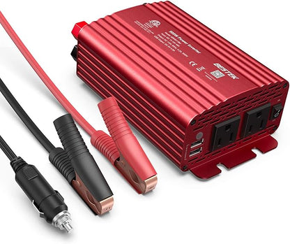 BESTEK 500W Power Inverter DC 12V to 110V AC Converter by BESTEK