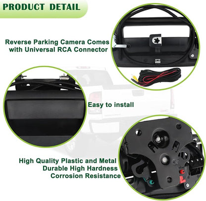 Backup Camera Tailgate Handle Rear View Camera Liftgate Latch Handle - Image 4