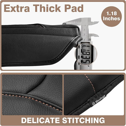Muslogy Center Console Cover 1-Inch Extra Thick Armrest Pad Compatible - Image 3