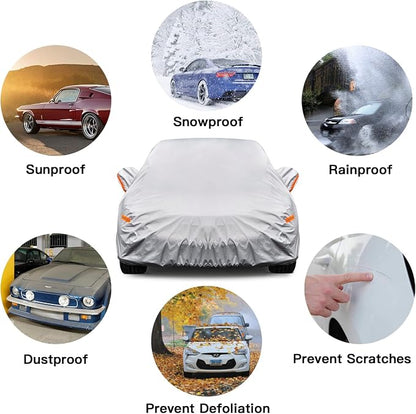 Kayme 6 Layers SUV Car Cover Custom Fit - Image 4