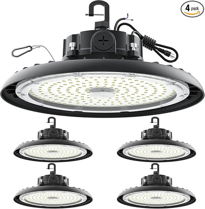 High Bay Lights LED UFO Light 240W LED Shop Lights 6000K IP65 Commercial Bay by AIKVSXER