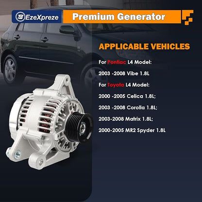Ezexpreze L4 1.8L 13878N Alternator Replacement - Image 2