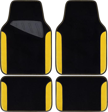 CAR PASS Waterproof Universal Fit Car Floor Mats, Car Mats Fit by CARPASS