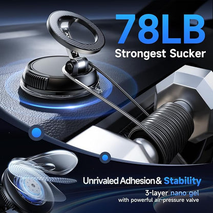 Car Phone Holder for Magsafe 360° Adjustable Car Phone Mount, Phone Holders for - Image 3