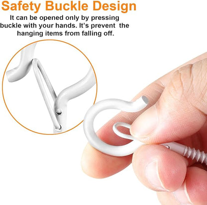 48 PCS Q-Hanger Hooks, Screw Hooks - Image 2