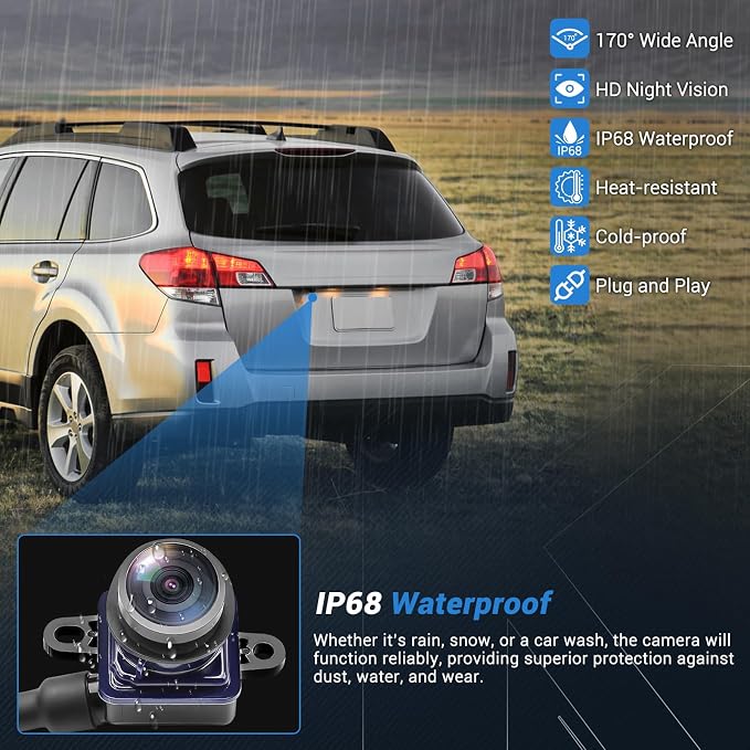 Rear View Backup Camera Parking Assist Camera Compatible - Image 5