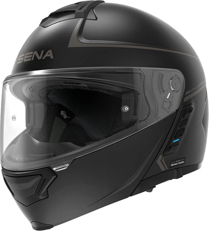 Sena Impulse DOT Flip Up Modular Bluetooth Helmet w/Sound by Harman Kardon Dual by Sena