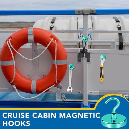 LOVIMAG Cruise Ship Essentials, 110Lbs Cruise Door Magnets, Magnetic Hooks - Image 2