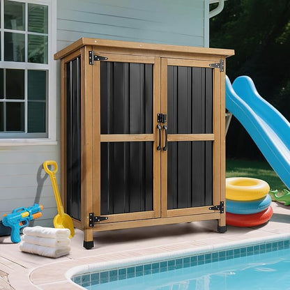 Weatherproof Outdoor Storage Cabinet - Image 3