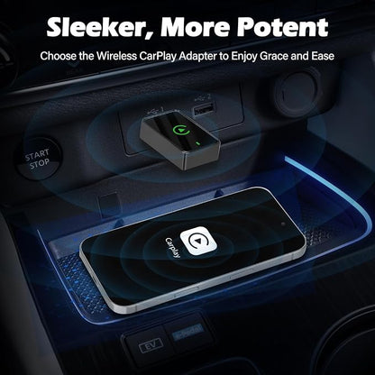 Wireless CarPlay Adapter for iPhone – Upgraded Version, Converts Wired CarPlay - Image 6